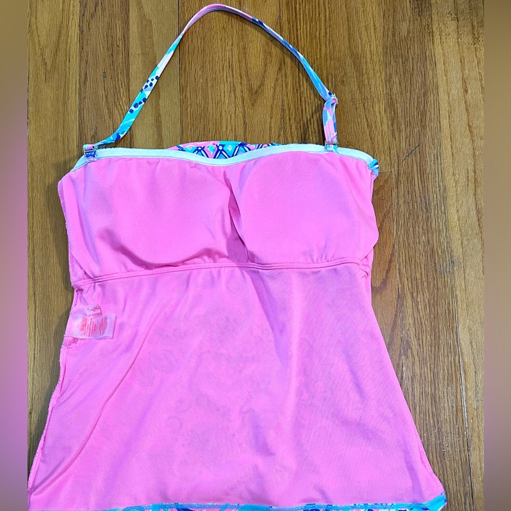 Lilly Pulitzer ‘Blue Horizon Jungle Sunrise’ Tankini *Size 10, New w/Out tags - Picture 5 of 10